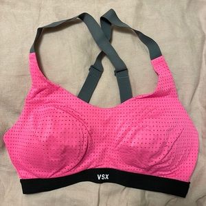 Pink Victoria Secrets sports bra